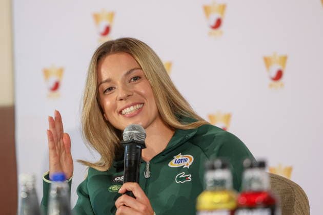 WARSZAWA 08.06.2026 KONFERENCJA PRASOWA MAI CHWALINSKIEJ FINALISTKI ROLAND GARROS 2026 --- MAJA CHWALINSKA FINALIST OF ROLAND GARROS 2026 - press conference, PK, Pressekonferenz MAJA CHWALINSKA FOT. ANNA KLEPACZKO FOTOPYK NEWSPIX.PL --- newspix.pl 