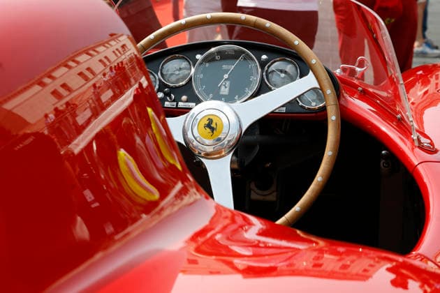 1000 Miglia A detail of a vintage car during the 1000 Miglia Historical Race on June 8, 2026, in Brescia, Italy. Brescia Italy Italy  Copyright: xRichardxMorganox originalFilename:morgano-1000migl260608_np5Q6.jpg