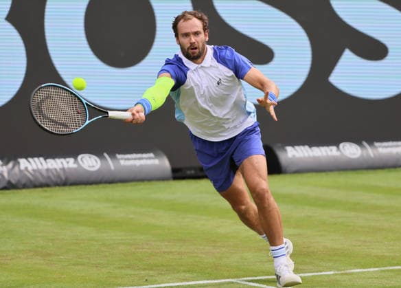 08.06.2026, Boss Open 2026, ATP, Tennis Herren Tour 250 Stuttgart, TTC Weissenhof, Tennis, im Bild: Roman Safiullin
