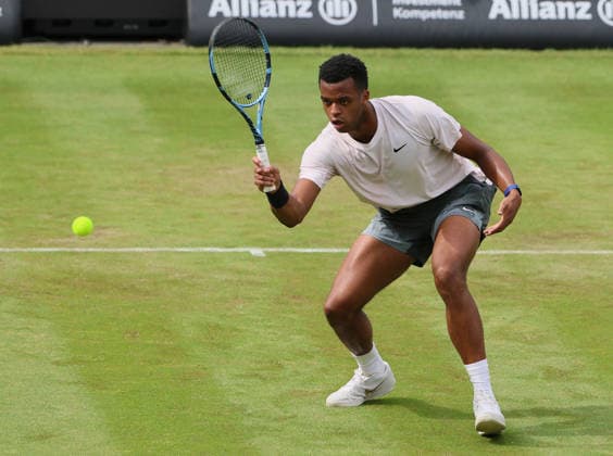 08.06.2026, Boss Open 2026, ATP, Tennis Herren Tour 250 Stuttgart, TTC Weissenhof, Tennis, im Bild: Giovanni Mpetshi Perricard (FRA)