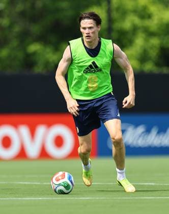 Scott McTominay of Scotland Scotland Training Session and press conference, PK, Pressekonferenz 2026 FIFA World Cup, WM, Weltmeisterschaft, Fussball Football, Atrium Health Performance Park, Charlotte, USA - 08 Jun 2026Charlotte Atrium Health Performance Park United States of America EDITORIAL USE ONLY No use with unauthorised audio, video, data, fixture lists, club league logos or live services. Online in-match use limited to 120 images, no video emulation. No use in betting, games or single club league player publications.  Copyright: xMichaelxZemanek Shutterstockx 16917216el