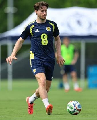 Anthony Ralston of Scotland Scotland Training Session and press conference, PK, Pressekonferenz 2026 FIFA World Cup, WM, Weltmeisterschaft, Fussball Football, Atrium Health Performance Park, Charlotte, USA - 08 Jun 2026Charlotte Atrium Health Performance Park United States of America EDITORIAL USE ONLY No use with unauthorised audio, video, data, fixture lists, club league logos or live services. Online in-match use limited to 120 images, no video emulation. No use in betting, games or single club league player publications.  Copyright: xMichaelxZemanek Shutterstockx 16917216fz