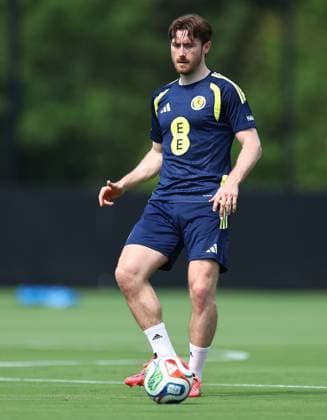 Anthony Ralston of Scotland Scotland Training Session and press conference, PK, Pressekonferenz 2026 FIFA World Cup, WM, Weltmeisterschaft, Fussball Football, Atrium Health Performance Park, Charlotte, USA - 08 Jun 2026Charlotte Atrium Health Performance Park United States of America EDITORIAL USE ONLY No use with unauthorised audio, video, data, fixture lists, club league logos or live services. Online in-match use limited to 120 images, no video emulation. No use in betting, games or single club league player publications.  Copyright: xMichaelxZemanek Shutterstockx 16917216ga
