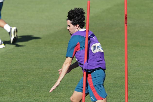Training of the Portuguese national football team in the football city of Oeiras - Portugal, June 8, 2026, in Alges, Portugal. Vitinha (Portugal ,23)