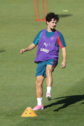 Training of the Portuguese national football team in the football city of Oeiras - Portugal, June 8, 2026, in Alges, Portugal. Vitinha (Portugal ,23)