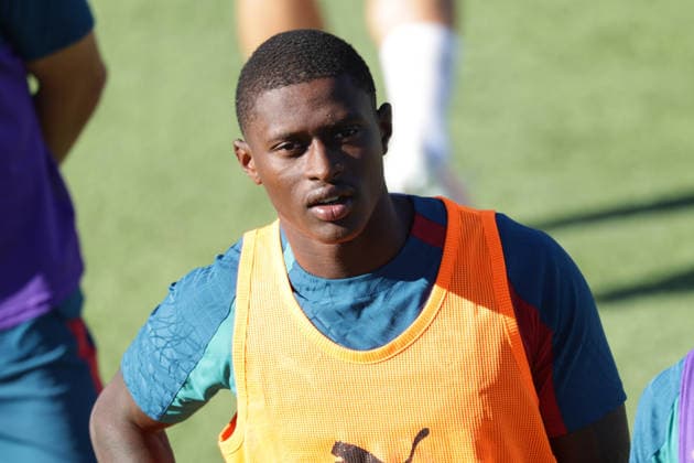 Training of the Portuguese national football team in the football city of Oeiras - Portugal, June 8, 2026, in Alges, Portugal. Nuno Mendes (Portugal ,25)