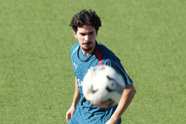 Training of the Portuguese national football team in the football city of Oeiras - Portugal, June 8, 2026, in Alges, Portugal. Vitinha (Portugal ,23)