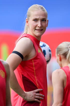 Ljubljana, Slowenien: 08.06. 2026 - Abschlusstraining des DFB Frauenteam vor dem WM-Qualifikationsspiel gegen Slowenien Im Bild: Camilla Küver Kuever (Deutschland)