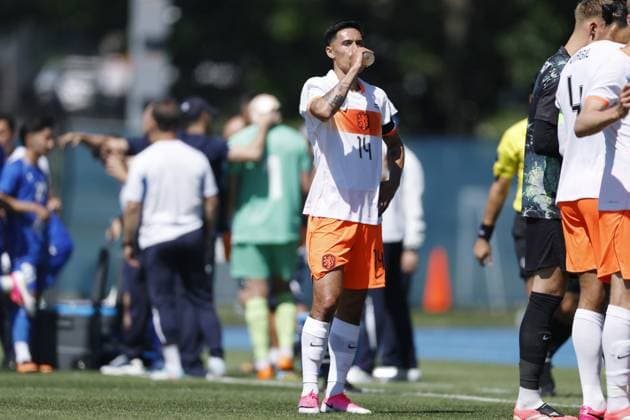 NEW YORK - Tijjani Reijnders of the Netherlands during the friendly international match, Länderspiel, Nationalmannschaft between the Netherlands and Uzbekistan at Icahn Stadium on June 8, 2026, in New York, United States. MAURICE VAN STEEN ANP International Friendly, Länderspiel, Nationalmannschaft 2026 xVIxANPxSportx xMauricexvanxSteenxIVx 560513234 originalFilename: 560513234.jpg
