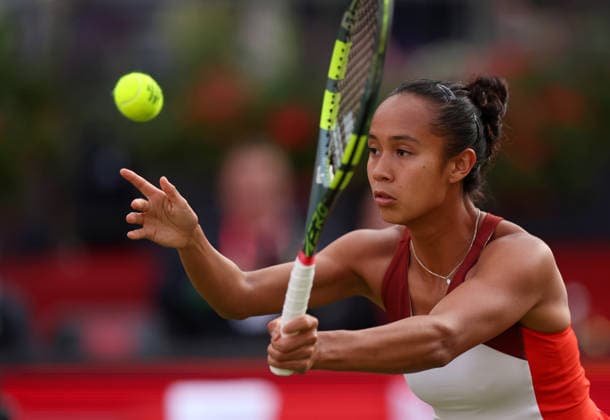 Leyla Fernandez of Canada in action HSBC Queen s Club Championships, Day Three, Tennis, Queen s Club, West Kensington, London, UK - 08 Jun 2026London Queen s Club United Kingdom  Copyright: xEllaxLing Shutterstockx 16917188bk