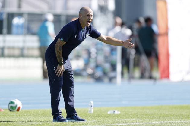 NEW YORK - Uzbekistan manager Fabio Cannavaro during the friendly international match, Länderspiel, Nationalmannschaft between the Netherlands and Uzbekistan at Icahn Stadium on June 8, 2026, in New York, United States. MAURICE VAN STEEN ANP International Friendly, Länderspiel, Nationalmannschaft 2026 xVIxANPxSportx xMauricexvanxSteenxIVx 560520128 originalFilename: 560520128.jpg