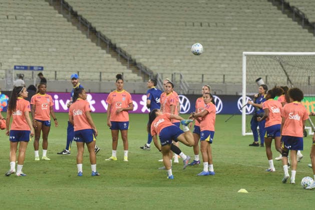 The Brazil team held an open training session for the press on Tuesday afternoon at the Arena Castelao. The Brazil will face The United States national team, Nationalteam on Wednesday in a friendly match at the Arena Castelao. Caior Rocha (Caior Rocha SPP)  Copyright: xCaiorxRochax xSPPx spp-en-CaRoSp-20260608_CaioRocha_treinobrasil-5573