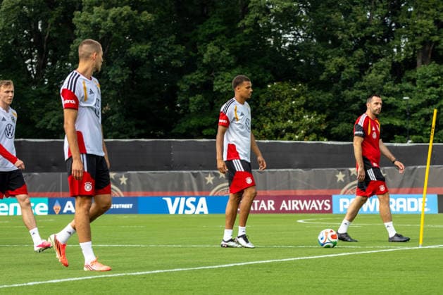 Team Arrival Germany, Base Camp, practice, FIFA World Cup, WM, Weltmeisterschaft, Fussball 2026, Winston-Salem