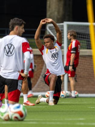 Team Arrival Germany, Base Camp, practice, FIFA World Cup, WM, Weltmeisterschaft, Fussball 2026, Winston-Salem