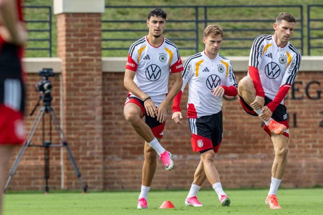 Team Arrival Germany, Base Camp, practice, FIFA World Cup, WM, Weltmeisterschaft, Fussball 2026, Winston-Salem