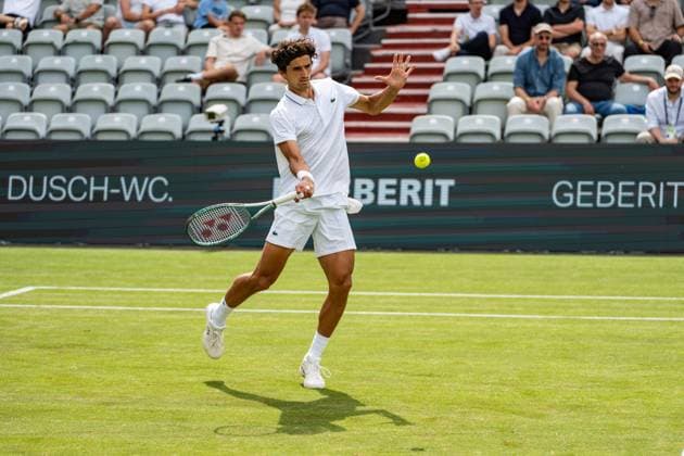 Tennis, Boss Open 2026, Stuttgart, TC Weissenhof, Pierre-Hugues-Herbert (FRA) BOSS OPEN STUTTGART 2026 in Stuttgart