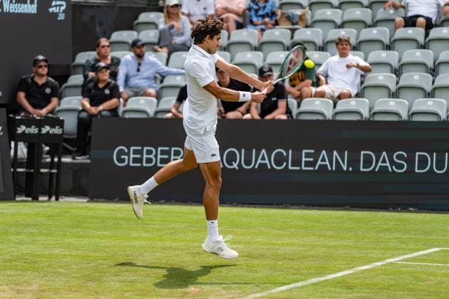 Tennis, Boss Open 2026, Stuttgart, TC Weissenhof, Pierre-Hugues-Herbert (FRA) BOSS OPEN STUTTGART 2026 in Stuttgart