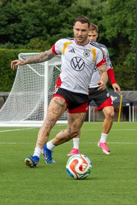 DAVID RAUM Team Arrival Germany, Base Camp, practice, FIFA World Cup, WM, Weltmeisterschaft, Fussball 2026, Winston-Salem
