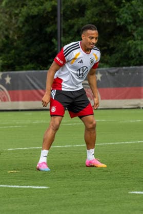 JAMIE LEWELING Team Arrival Germany, Base Camp, practice, FIFA World Cup, WM, Weltmeisterschaft, Fussball 2026, Winston-Salem