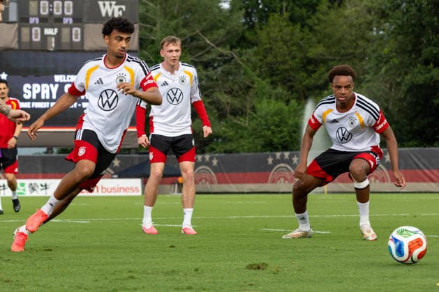 Team Arrival Germany, Base Camp, practice, FIFA World Cup, WM, Weltmeisterschaft, Fussball 2026, Winston-Salem