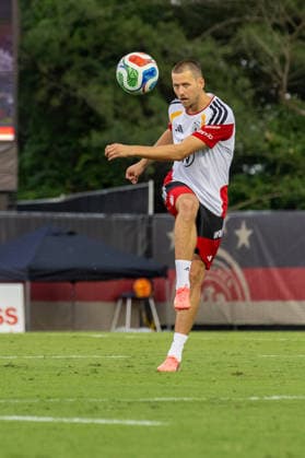 Waldemar Anton Team Arrival Germany, Base Camp, practice, FIFA World Cup, WM, Weltmeisterschaft, Fussball 2026, Winston-Salem
