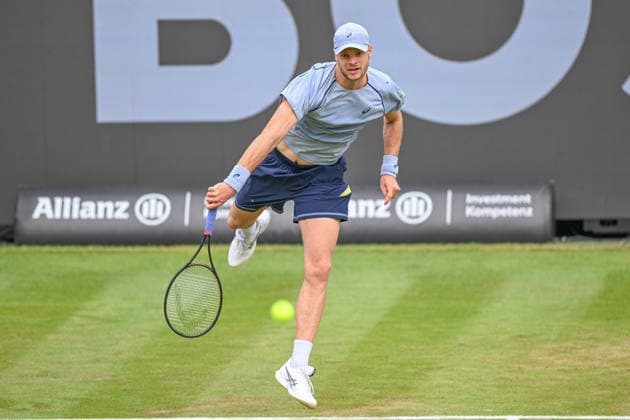 Yannick Hanfmann (GER) 09.06.2026 ¢ Tennis ¢ BOSS OPEN ¢ ATP, Tennis Herren 250, TC Weissenhof, Stuttgart, BW Germany