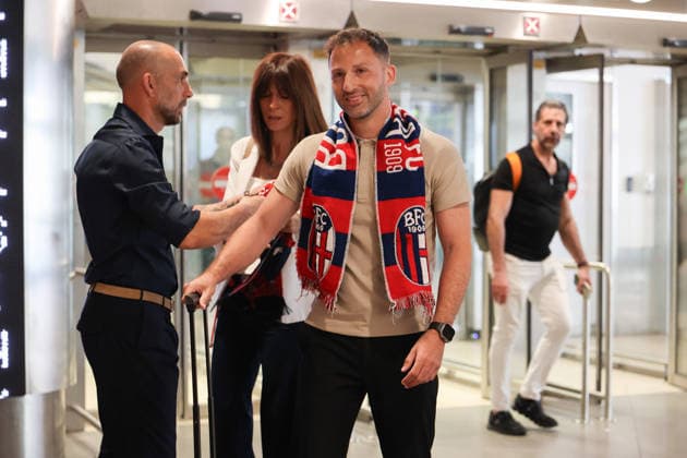 Domenico Tedesco atterra a Bologna come nuovo allenatore del Bologna FC Bologna (Italia) 9 Giugno 2026 (Photo Guido Calamosca LaPresse) Domenico Tedesco lands in Bologna as the new coach of Bologna FC jun 09, 2026 - Bologna - Italia (Guido Calamosca LaPresse )  Copyright: xGuidoxCalamosca LaPressex