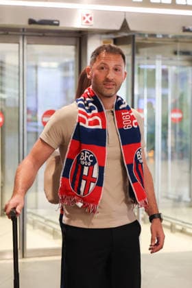 Domenico Tedesco atterra a Bologna come nuovo allenatore del Bologna FC Bologna (Italia) 9 Giugno 2026 (Photo Guido Calamosca LaPresse) Domenico Tedesco lands in Bologna as the new coach of Bologna FC jun 09, 2026 - Bologna - Italia (Guido Calamosca LaPresse )  Copyright: xGuidoxCalamosca LaPressex