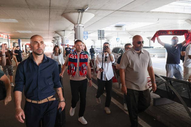 Domenico Tedesco atterra a Bologna come nuovo allenatore del Bologna FC Bologna (Italia) 9 Giugno 2026 (Photo Guido Calamosca LaPresse) Domenico Tedesco lands in Bologna as the new coach of Bologna FC jun 09, 2026 - Bologna - Italia (Guido Calamosca LaPresse )  Copyright: xGuidoxCalamosca LaPressex
