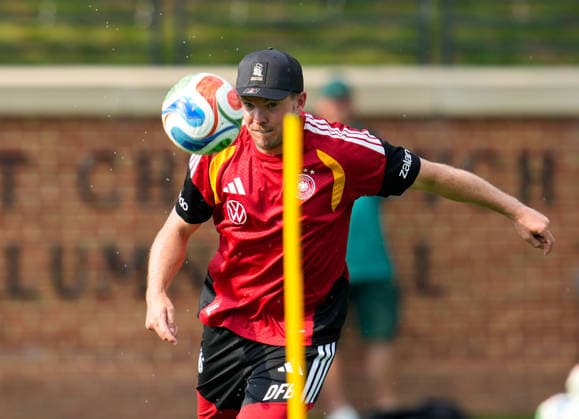Julian Nagelsmann (Deutschland, Cheftrainer) nimmt an der ersten Trainingseinheit der deutschen Nationalmannschaft im Trainingslager in North Carolina teil. USA, Deutsche Fussballnationalmannschaft, Base Camp, Winston-Salem, 08.06.2026 USA, Deutsche Fussballnationalmannschaft, Base Camp, Winston-Salem, 08.06.2026 Winston-Salem