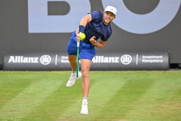 Aleksandar Kovacevic (USA) 09.06.2026 ¢ Tennis ¢ BOSS OPEN ¢ ATP, Tennis Herren 250, TC Weissenhof, Stuttgart, BW Germany