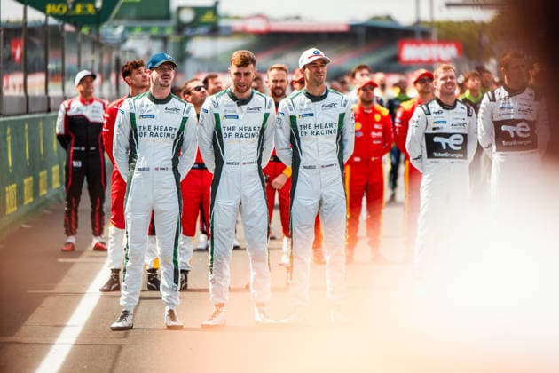 24 HEURES DU MANS 2026 - TUESDAY 007 TINCKNELL Harry (gbr), GAMBLE Tom (gbr), GUNN Ross (gbr), Aston Martin THOR Team, Aston Martin Valkyrie 007, Hypercar, portrait during the 24 Hours of Le Mans 2026, 3rd round of the 2026 FIA World Endurance Championship, on June 9, 2026 on the Circuit des 24 Heures du Mans in Le Mans, France -  Copyright: xAndreaxLorenzinax