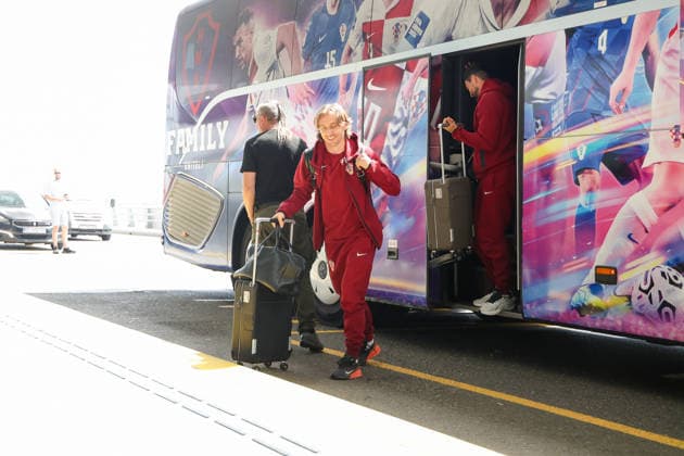 The Croatian national football team leaves for America for the World Cup Luka Modric seen during the departure of the Croatian national football team to America for the World Cup, in Zagreb, Croatia, on June 09 2026.  MatijaxHabljak PIXSELL