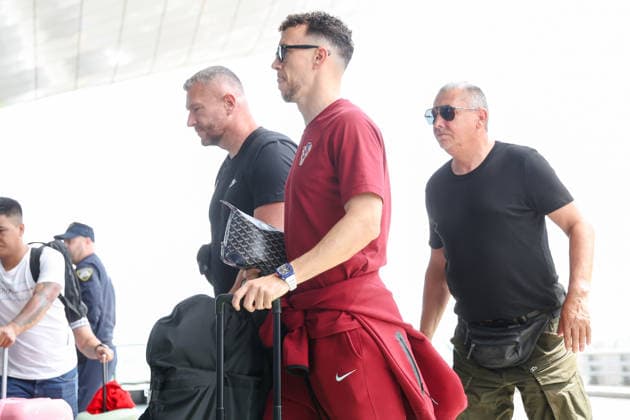The Croatian national football team leaves for America for the World Cup Ivan Perisic seen during the departure of the Croatian national football team to America for the World Cup, in Zagreb, Croatia, on June 09 2026.  MatijaxHabljak PIXSELL