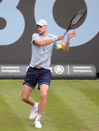 09.06.2026, Boss Open 2026, ATP, Tennis Herren Tour 250 Stuttgart, TTC Weissenhof, Tennis, im Bild: Yannick Hanfmann (GER)