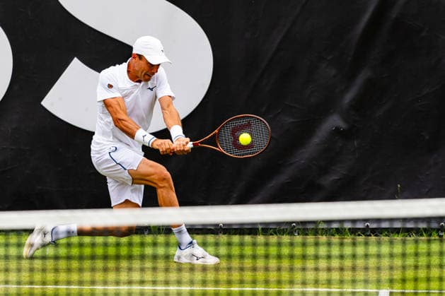 Stuttgart, GERMANY - June 09: Roberto Bautista Agut (ESP) during the Singles Match between Roberto Bautista Agut (ESP) vs. Marcos Giron (USA) at BOSS OPEN 2026, Tennisanlage Weissenhof on June 09, 2026 in Stuttgart, Germany. Baden-Württemberg Germany Copyright: xTimoxSteinx