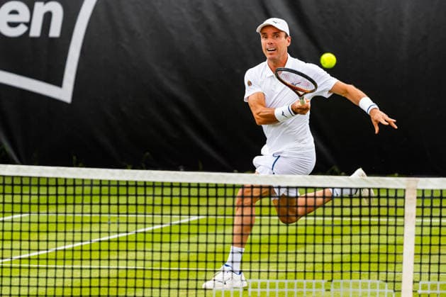 Stuttgart, GERMANY - June 09: Roberto Bautista Agut (ESP) during the Singles Match between Roberto Bautista Agut (ESP) vs. Marcos Giron (USA) at BOSS OPEN 2026, Tennisanlage Weissenhof on June 09, 2026 in Stuttgart, Germany. Baden-Württemberg Germany Copyright: xTimoxSteinx