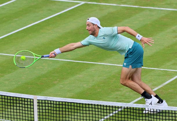 09.06.2026, Boss Open 2026, ATP, Tennis Herren Tour 250 Stuttgart, TTC Weissenhof, Tennis, im Bild: Jan-Lennard Struff (GER)