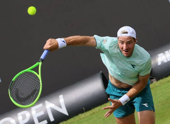 09.06.2026, Boss Open 2026, ATP, Tennis Herren Tour 250 Stuttgart, TTC Weissenhof, Tennis, im Bild: Jan-Lennard Struff (GER)