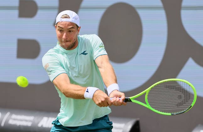 09.06.2026, Boss Open 2026, ATP, Tennis Herren Tour 250 Stuttgart, TTC Weissenhof, Tennis, im Bild: Jan-Lennard Struff (GER)