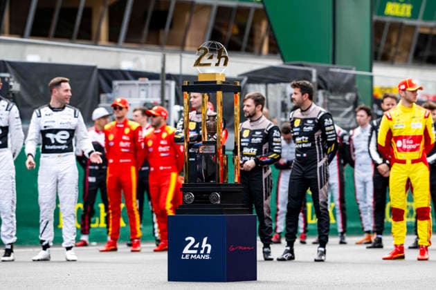 24 HEURES DU MANS 2026 - TUESDAY Trophy illustration during the 24 Hours of Le Mans 2026, 3rd round of the 2026 FIA World Endurance Championship, on June 9, 2026 on the Circuit des 24 Heures du Mans in Le Mans, France - Le MansFrance  Copyright: xFabrizioxBoldonix