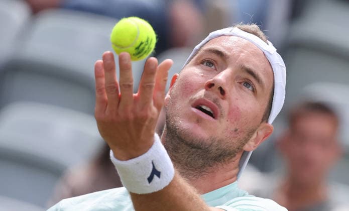 Stuttgart , Tennis , BOSS Open , Jan-Lennard Struff ( GER )