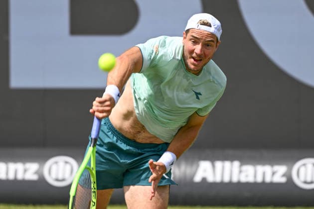 Jan-Lennard Struff (GER) 09.06.2026 ¢ Tennis ¢ BOSS OPEN ¢ ATP, Tennis Herren 250, TC Weissenhof, Stuttgart, BW Germany