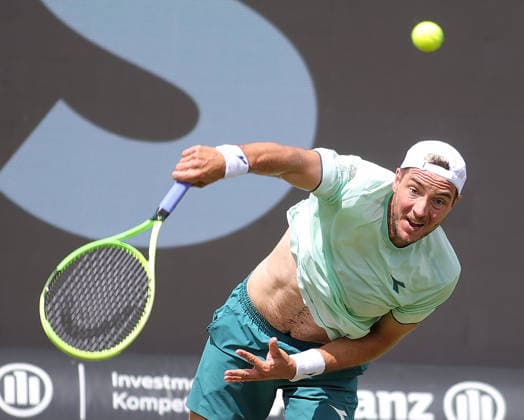 09.06.2026, Boss Open 2026, ATP, Tennis Herren Tour 250 Stuttgart, TTC Weissenhof, Tennis, im Bild: Jan-Lennard Struff (GER)