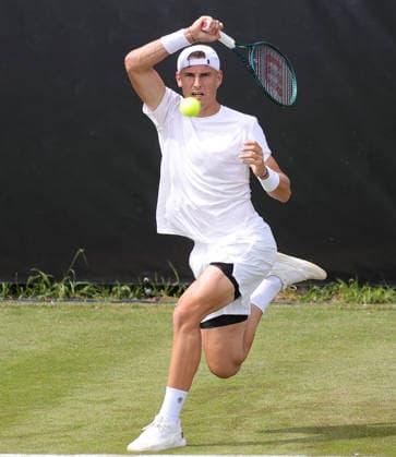 09.06.2026, Boss Open 2026, ATP, Tennis Herren Tour 250 Stuttgart, TTC Weissenhof, Tennis, im Bild: Tom Gentzsch (GER)