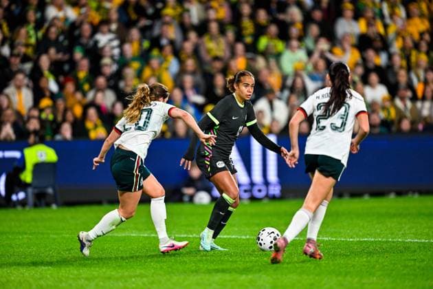 SYDNEY, AUSTRALIA - June 9: during the Sydney June FIFA International Window Australia v Mexico on June 9, 2026 in Sydney, Australia. Western Sydney Stadium (Photo by Keith McInnes Sports Press Photo Getty Images)  Copyright: xSportsxPressxPhotox Sportspressphoto_SPR163957
