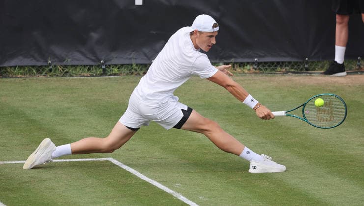 Stuttgart , Tennis , BOSS Open , Tom Gentzsch ( GER )