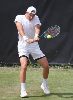 Stuttgart , Tennis , BOSS Open , Tom Gentzsch ( GER )
