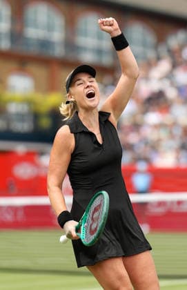 Anna Blinkova celebrates HSBC Queen s Club Championships, Day Four, Tennis, Queen s Club, West Kensington, London, UK - 09 Jun 2026London Queen s Club United Kingdom  Copyright: xEllaxLing Shutterstockx 16917190aa