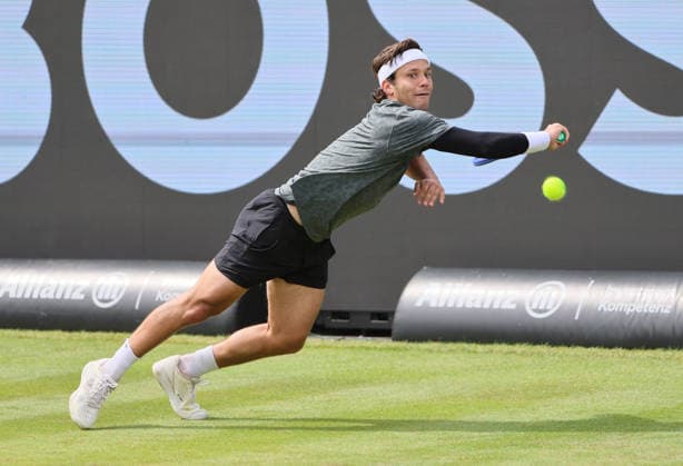 09.06.2026, Boss Open 2026, ATP, Tennis Herren Tour 250 Stuttgart, TTC Weissenhof, Tennis, im Bild: Alexis Galarneau (CAN)